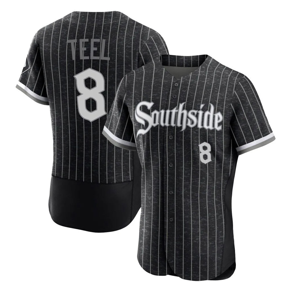 Tlead C.White Sox #8 Kyle Teel Player Black City Connect Limited Elite Home Stitched Jerseys