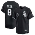 Tlead C.White Sox #8 Kyle Teel Player Black Limited Home Stitched Jerseys