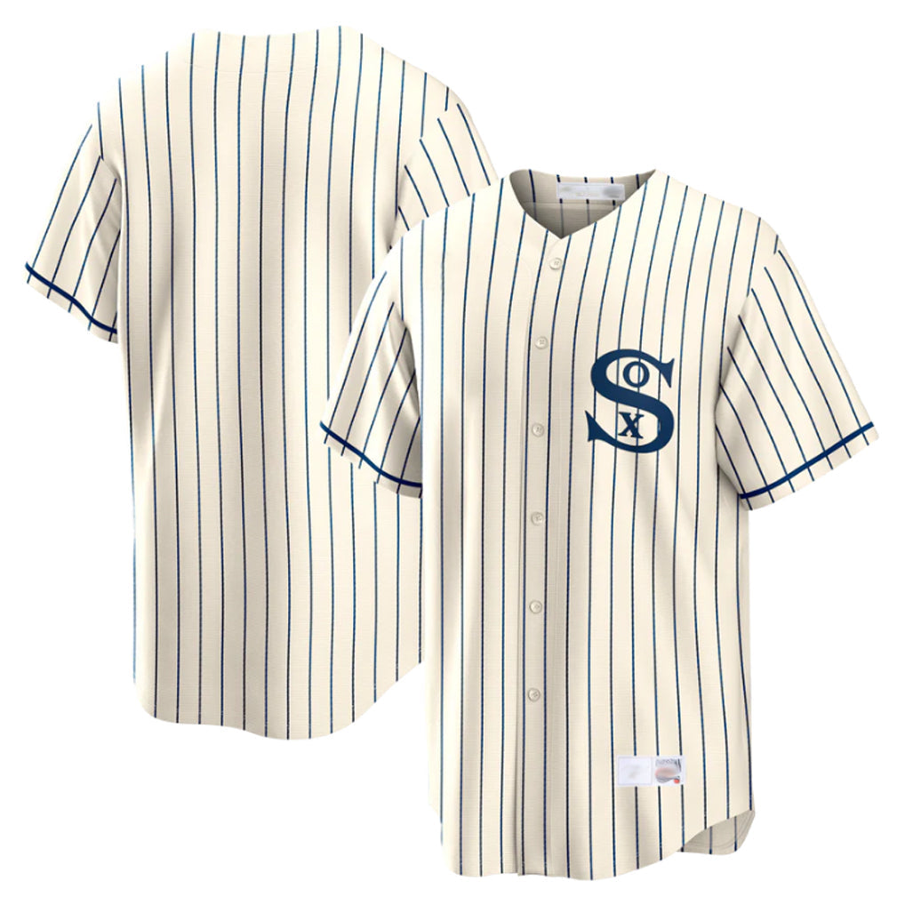 Tlead C.White Sox ## White Sox Blank Player Cream Cooperstown Collection Field of Dreams Home Stitched Jerseys