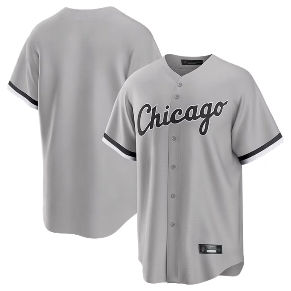 Tlead C.White Sox ## White Sox Blank Player Gray Home Game Stitched Jerseys