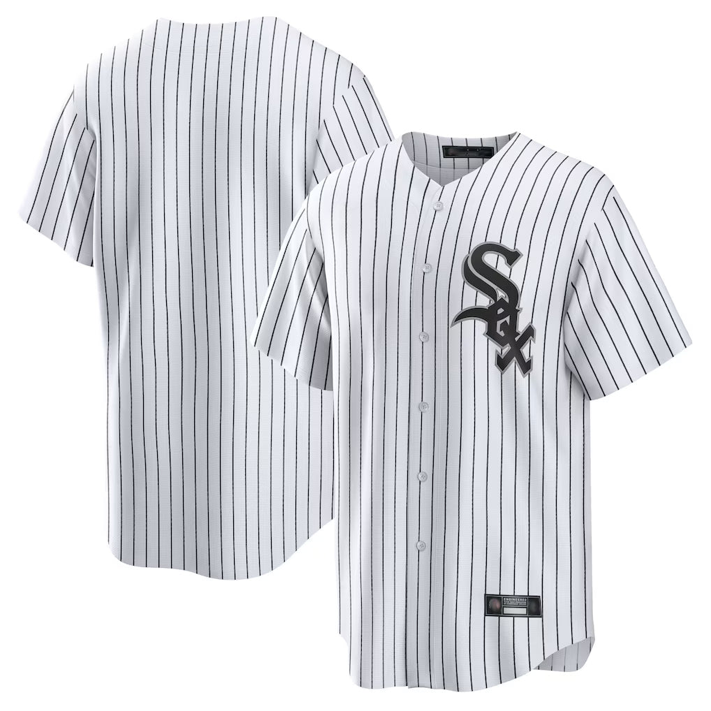 Tlead C.White Sox ## White Sox Blank Player White Stripe Home Game Stitched Jerseys