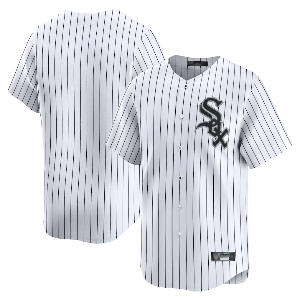 Tlead C.White Sox ## White Sox Blank Player White Stripe Limited Home Stitched Jerseys