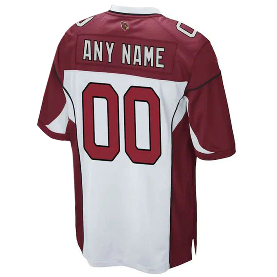 Tlead Custom A.Cardinals White-Red Game Stitched Jerseys