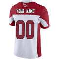 Tlead Custom A.Cardinals White-Red Vapor Untouchable Elite Stitched Jerseys