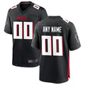 Tlead Custom A.Falcons Black Home Game Stitched Jerseys