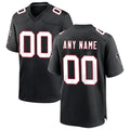 Tlead Custom A.Falcons Black Throwback Limited Home Game Any Name & Numbers Stitched Jerseys