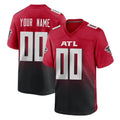 Tlead Custom A.Falcons Red Limited Home Game Any Name & Numbers Stitched Jerseys