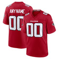 Tlead Custom A.Falcons Red Replica Home Game Any Name & Numbers Stitched Jerseys