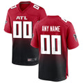 Tlead Custom A.Falcons Red Replica Home Game Stitched Jerseys