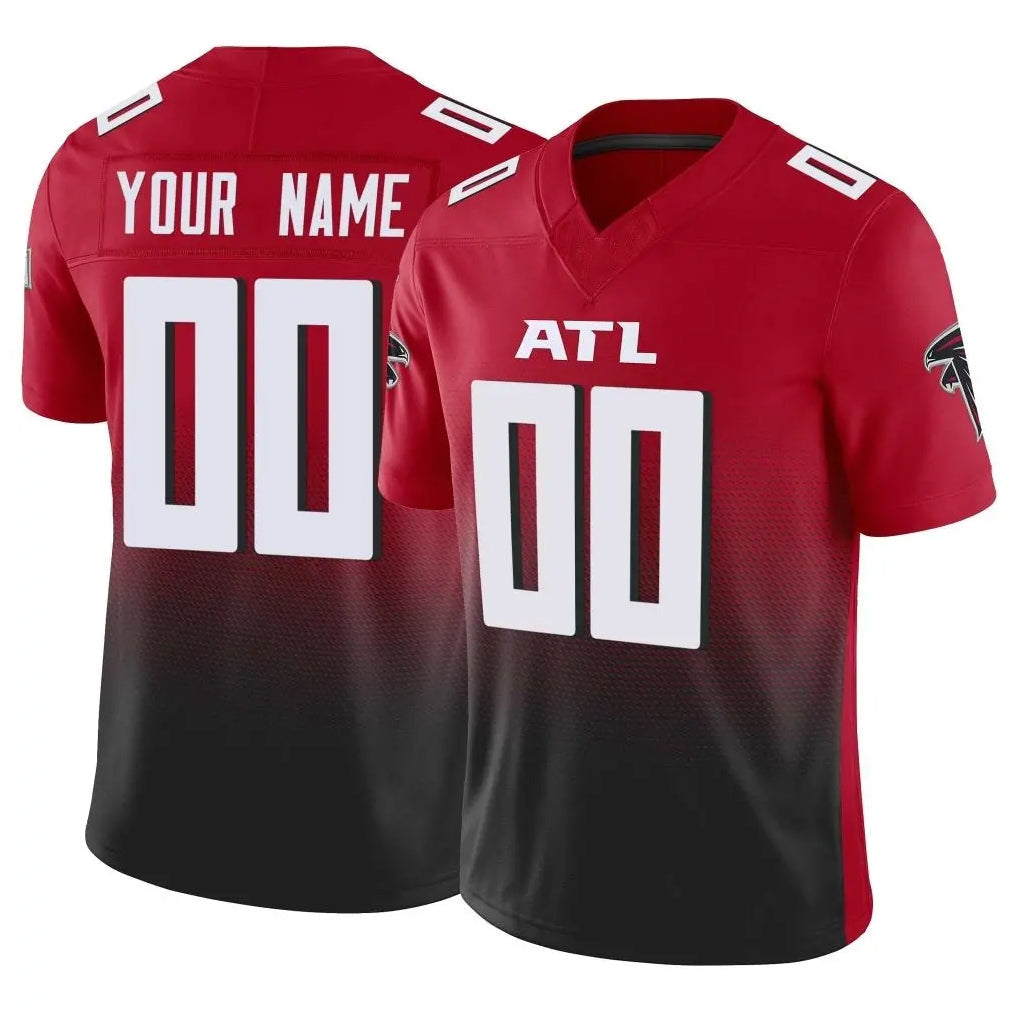 Tlead Custom A.Falcons Red Vapor F.U.S.E. Limited Home Game Any Name & Numbers Stitched Jerseys