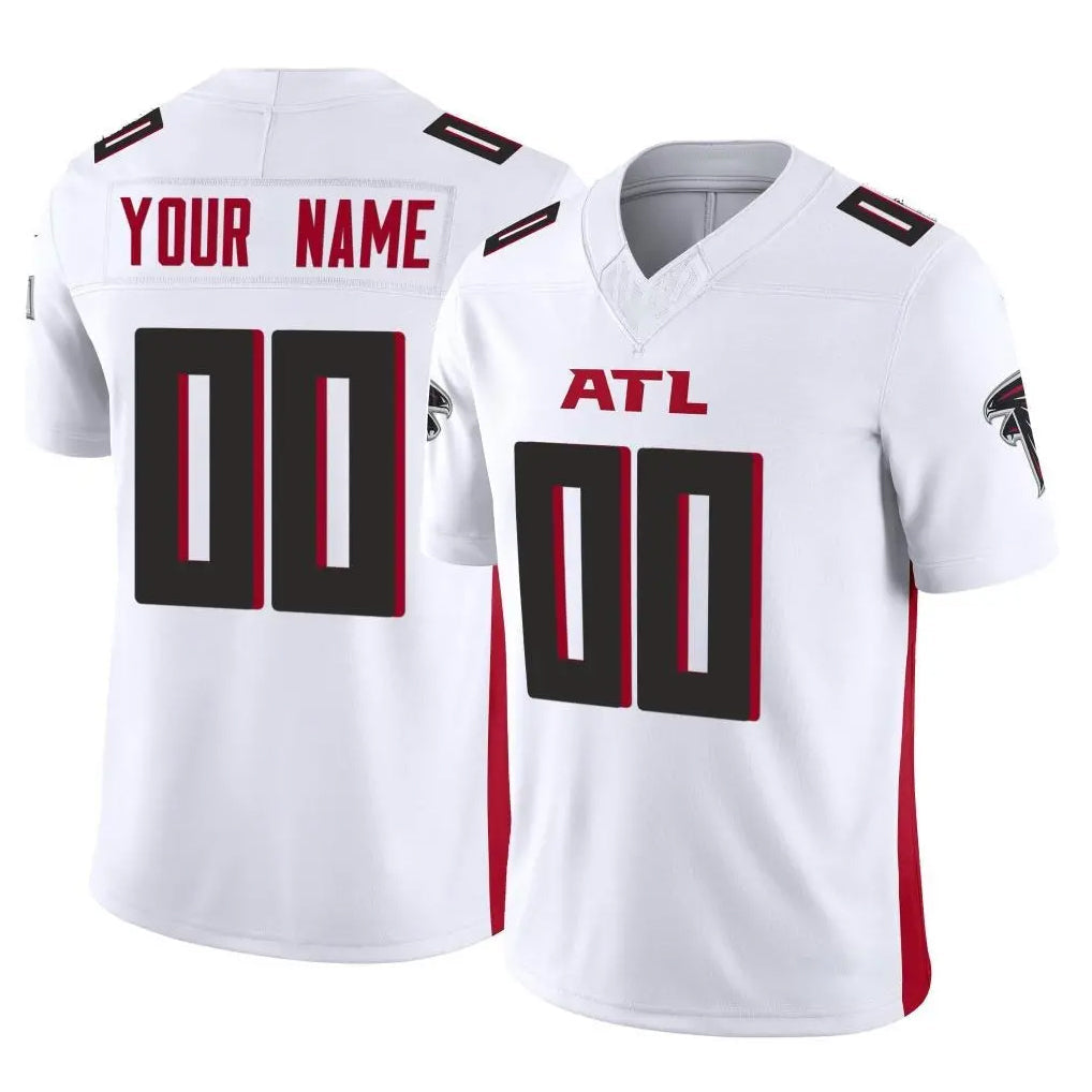 Tlead Custom A.Falcons White Vapor F.U.S.E. Limited Elite Home Game Any Name & Numbers Stitched Jerseys