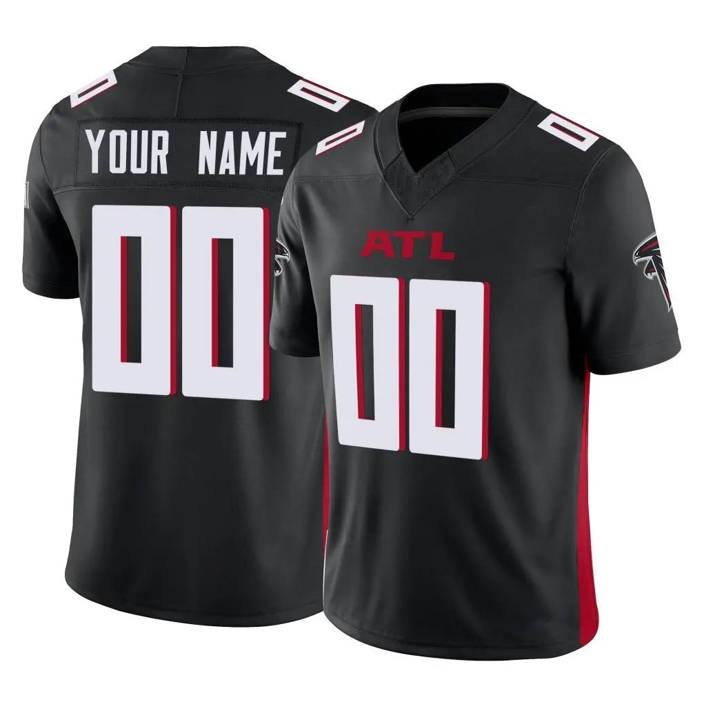 Tlead Custom A.Falcons #Black Vapor F.U.S.E. Limited Home Game Any Name & Numbers Stitched Jerseys