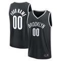 Tlead Custom B.Nets Black Fast Break Jerseys - Icon Edition