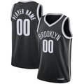 Tlead Custom B.Nets Black Swingman Custom Jerseys - Icon Edition
