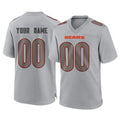 Tlead Custom C.Bears Gray Atmosphere Fashion Game Any Name & Numbers Stitched Jerseys