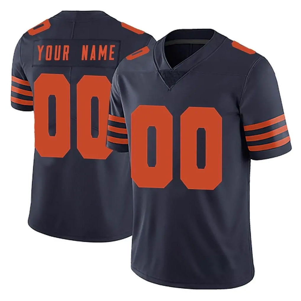 Tlead Custom C.Bears Navy Blue Alternate Vapor Untouchable Limited Any Name & Numbers Stitched Jerseys