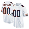 Tlead Custom C.Bears White Home Game Any Name & Numbers Stitched Jerseys