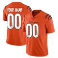 Tlead Custom C.Bengals Orange Vapor Untouchable Limited Home Game Any Name & Numbers Stitched Jerseys