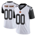 Tlead Custom C.Bengals White Color Rush Vapor Untouchable Limted Home Game Any Name & Numbers Stitched Jerseys