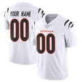 Tlead Custom C.Bengals White Vapor Untouchable Limited Home Game Any Name & Numbers Stitched Jerseys