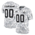 Tlead Custom C.Browns Arctic Camo Salute to Service Limited Home Game Any Name & Numbers Stitched Jerseys