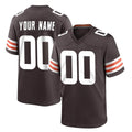 Tlead Custom C.Browns Brown Home Game Any Name & Numbers Stitched Jerseys