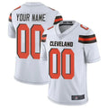 Tlead Custom C.Browns White Alternate Vapor Untouchable Limited Home Game Any Name & Numbers Stitched Jerseys