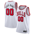 Tlead Custom C.Bulls White Swingman Jerseys - Association Edition