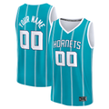 Tlead Custom C.Hornets  Teal Fast Break Jerseys - Icon Edition