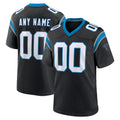 Tlead Custom C.Panthers Black Home Game Any Name & Numbers Stitched Jerseys