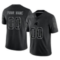 Tlead Custom C.Panthers Black Limited Reflective Game Any Name & Numbers Stitched Jerseys