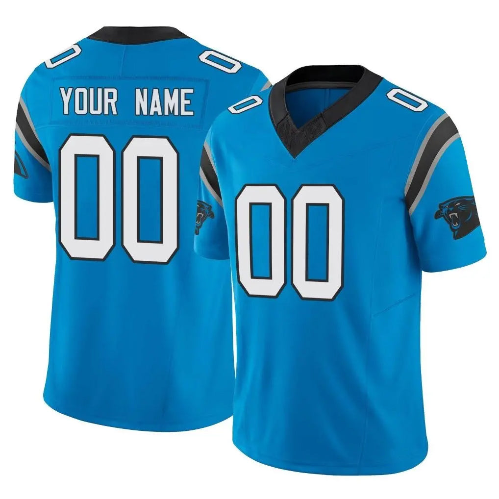 Tlead Custom C.Panthers Blue Vapor F.U.S.E. Limited Home Game Any Name & Numbers Stitched Jerseys
