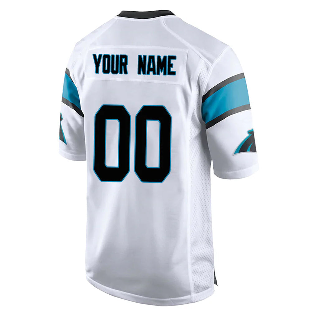 Tlead Custom C.Panthers White Game Any Name & Numbers Stitched Jerseys