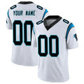 Tlead Custom C.Panthers White Vapor Untouchable Limited Game Any Name & Numbers Stitched Jerseys