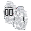 Tlead Custom D.Broncos Arctic Camo Salute to Service Hoodies Limited Any Name & Numbers Stitched Jerseys