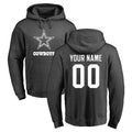 Tlead Custom D.Cowboys Ash One Color Pullover Hoodie Limited Any Name & Numbers Stitched Jerseys