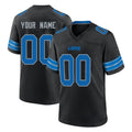Tlead Custom D.Lions Black Alternate Home Game Any Name & Numbers Stitched Jerseys