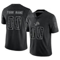 Tlead Custom D.Lions Black RFLCTV Limited Stitched Jerseys