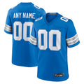 Tlead Custom D.Lions Blue Home Game Stitched Jerseys