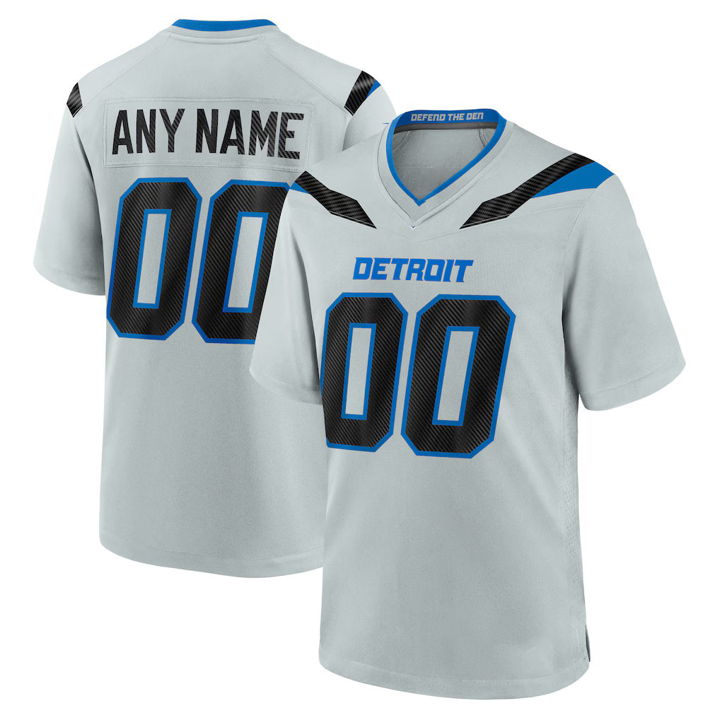 Tlead Custom D.Lions Silver 2026 Rivalries Collection Game Jersey