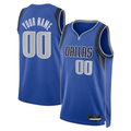 Tlead Custom D.Mavericks Blue Swingman Jerseys - Icon Edition