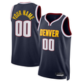 Tlead Custom D.Nuggets Navy Swingman Jerseys - Icon Edition