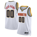 Tlead Custom D.Nuggets White Swingman Jerseys - Association Edition