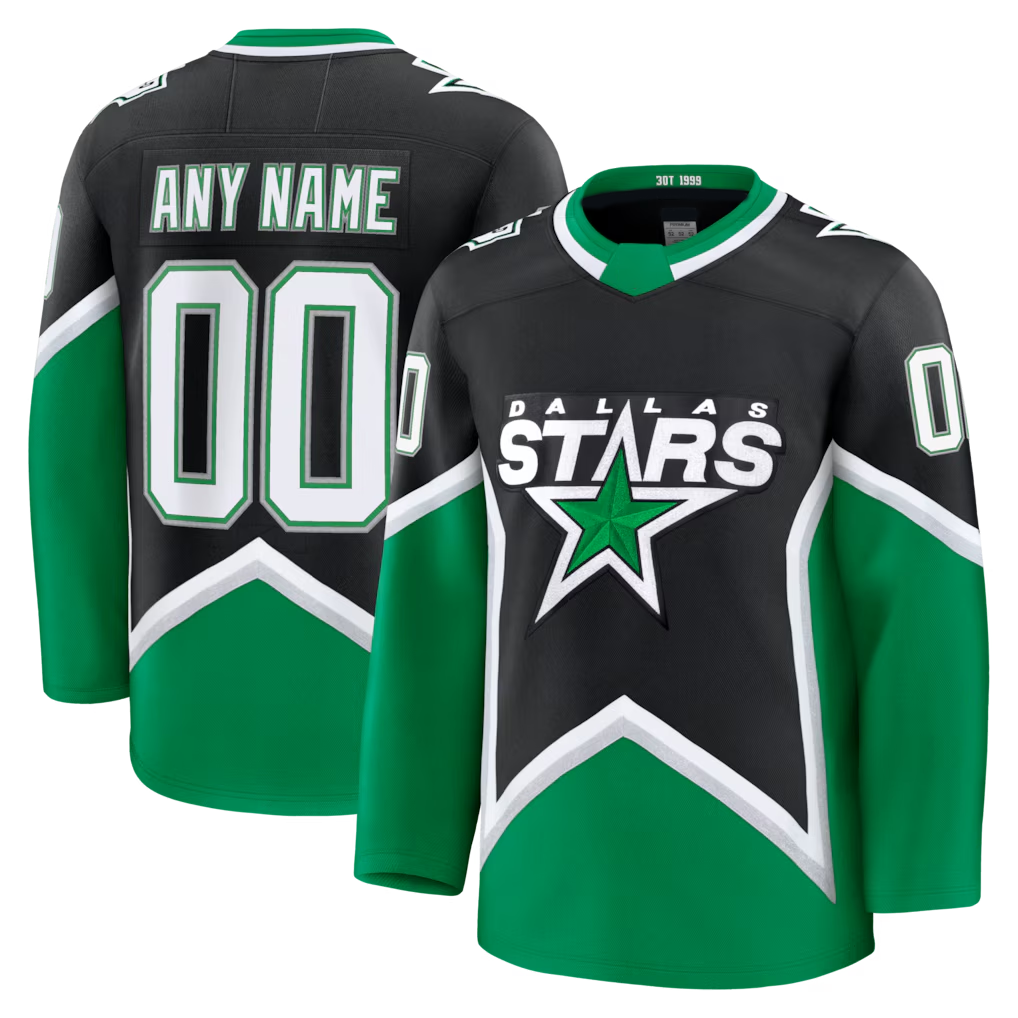 Tlead Custom D.Stars Black Alternate Premium Jerseys