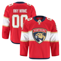 Tlead Custom F.Panthers Red Home Authentic Pro Jerseys