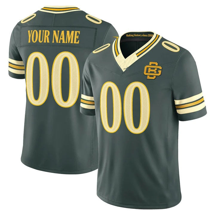 Tlead Custom GB.Packers Green 2026 Rivalries Vapor Limited Jersey - All Stitched