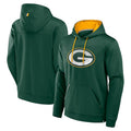 Tlead Custom GB.Packers Green Defender Pullover Hoodie Game Stitched Jerseys