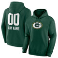 Tlead Custom GB.Packers Green Logo Pullover Hoodies Limited Game Any Name & Numbers Stitched Jerseys