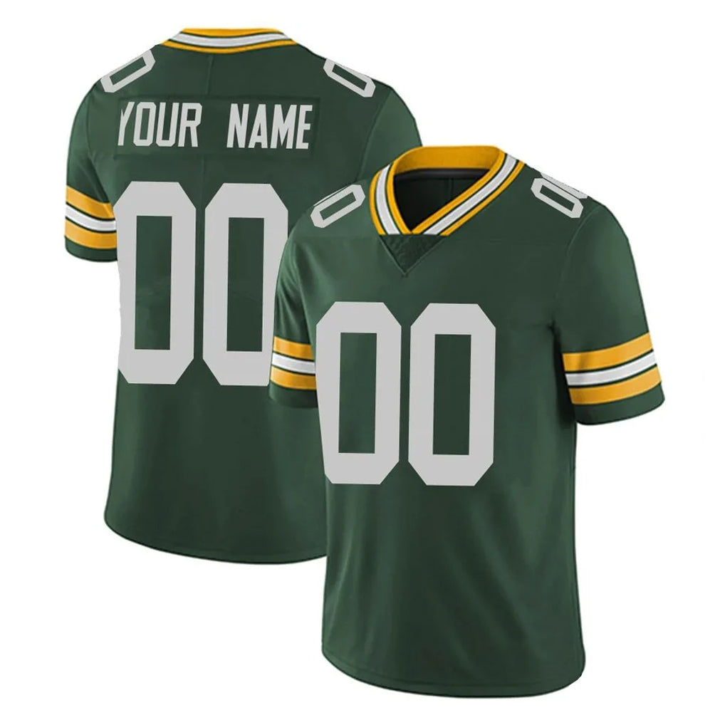 Tlead Custom GB.Packers Green Vapor Untouchable Limited Home Game Any Name & Numbers Stitched Jerseys