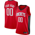 Tlead Custom H.Rockets Red Swingman Stitched Jerseys-Icon Edition